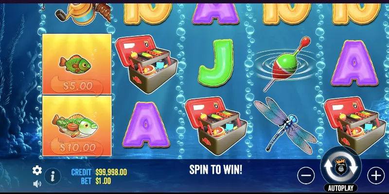 Символи слота Bigger Bass Bonanza