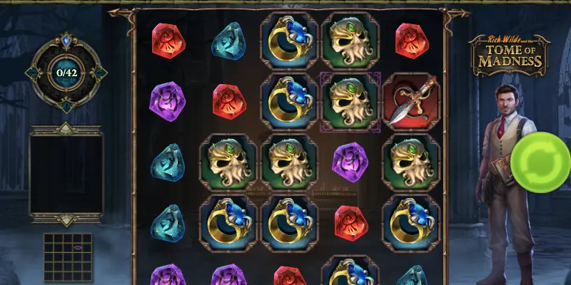 Символи слота Tome of Madness 