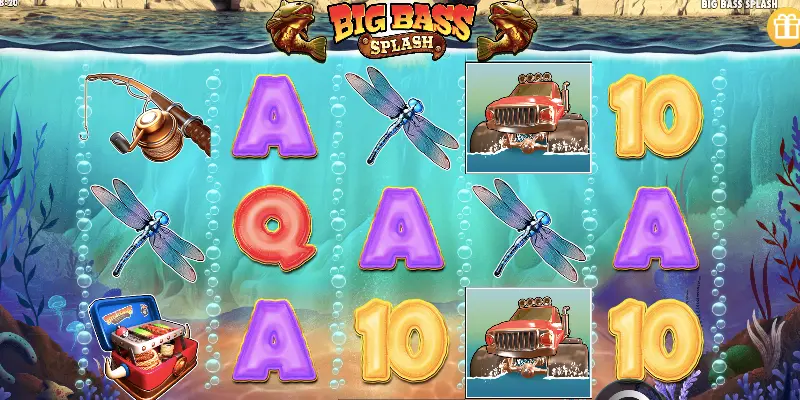 Бонусні функції ігрового автомата Big Bass Splash