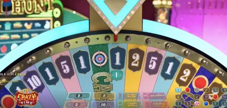 Символи слота Crazy Time