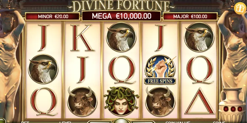 Символи слота Divine Fortune