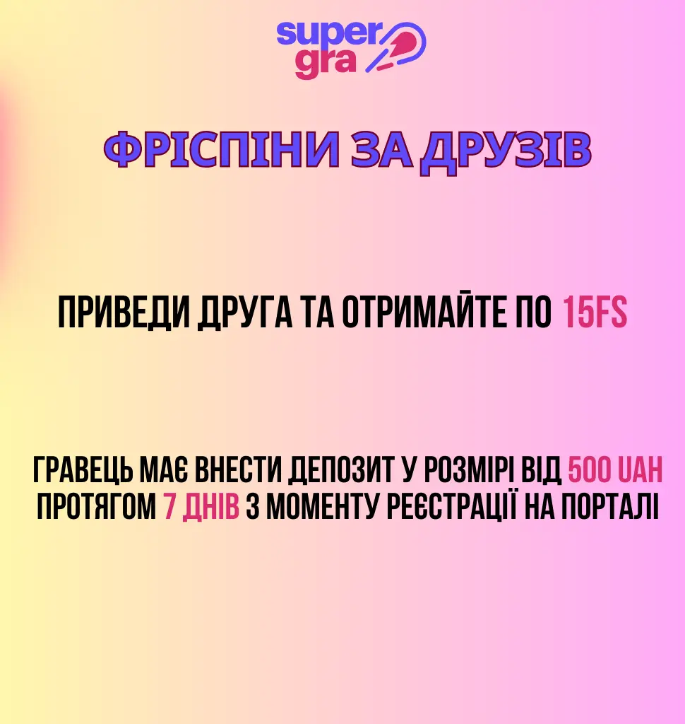 Умови отримання бонусу від Супер Гра казино