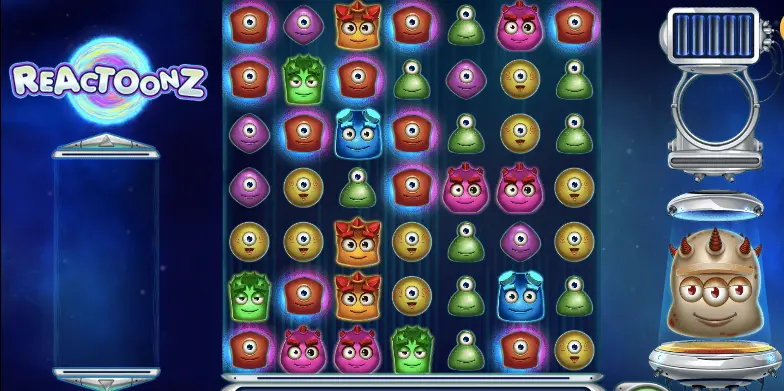 Символи слота Reactoonz