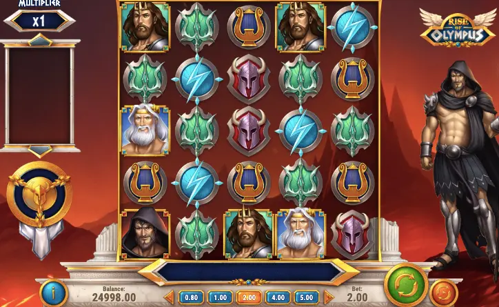 Бонусні функції ігрового автомата Rise of Olympus