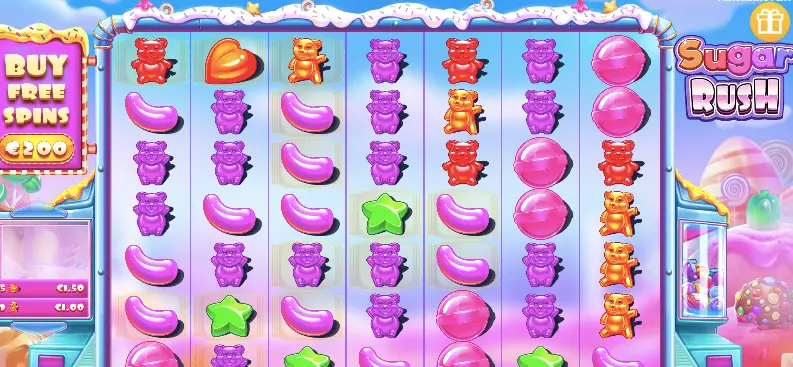 Символи слота Sugar Rush