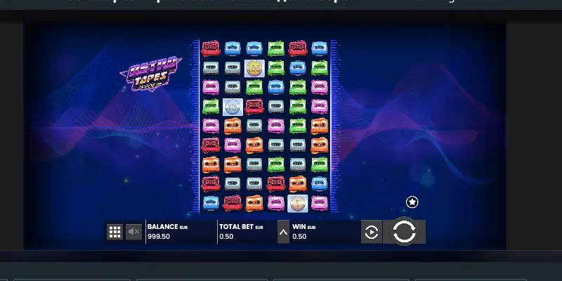 Символи слота Retro Tapes