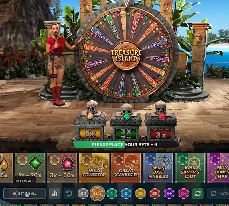 Як грати в Острів Скарбів на реальні гроші?