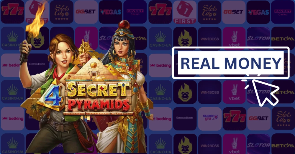 Гра на гроші в онлайн слоти про піраміди