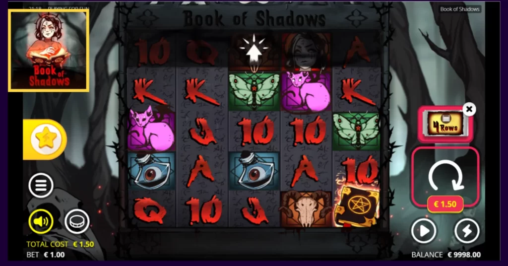 слот book of shadows